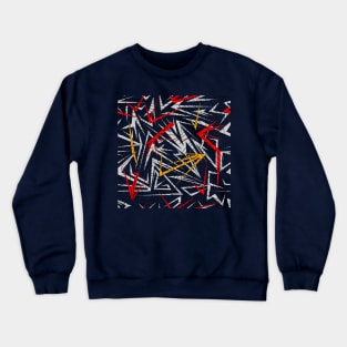 Geometric Shapes Crewneck Sweatshirt